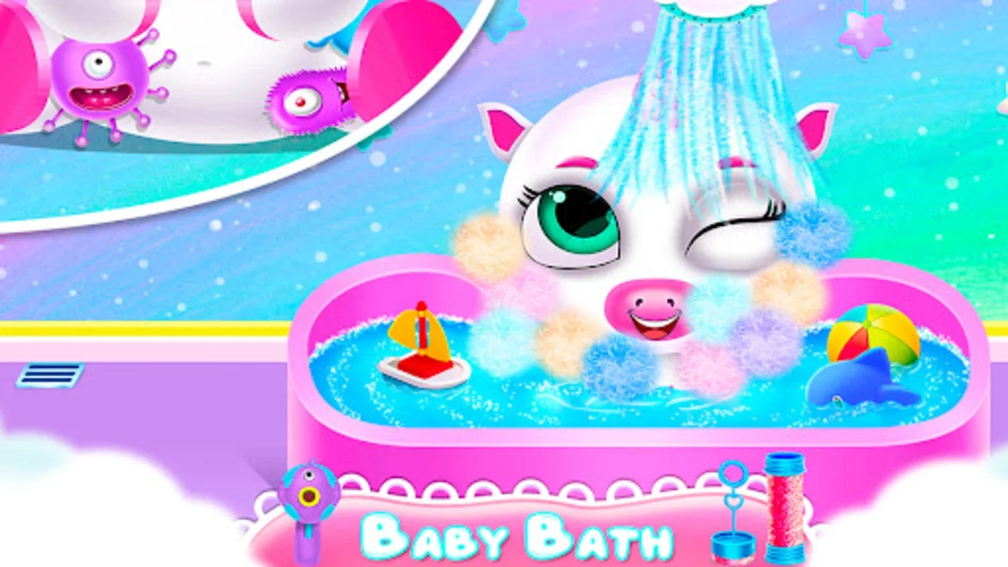 Pregnant Mom & Babyshower Game for Android: Unicorn - Themed Fun for All