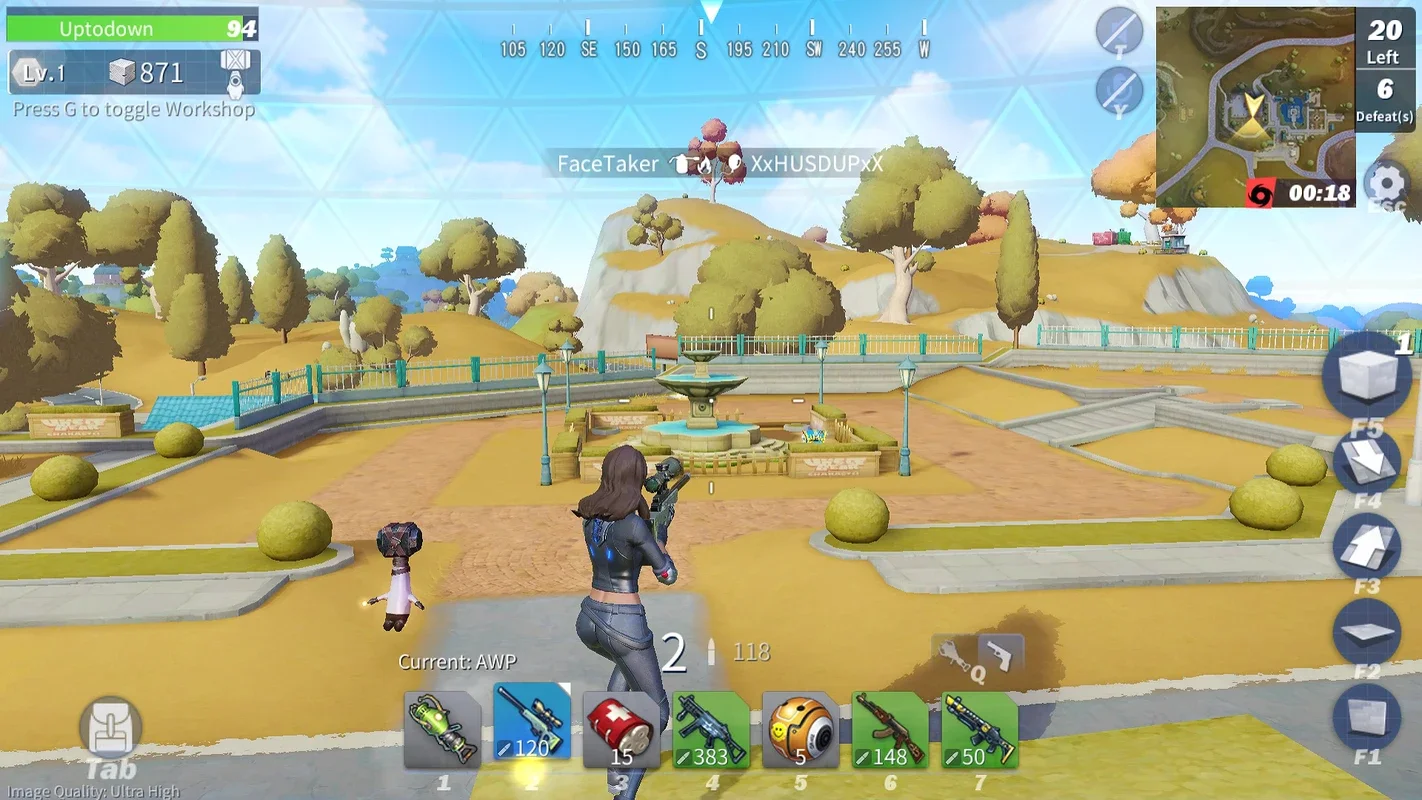 Creative Destruction for Android - An Epic Battle Royale