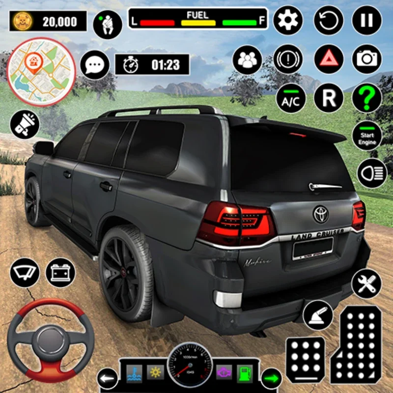 4x4 SUV Car Driving Simulator for Android - No Downloading Required