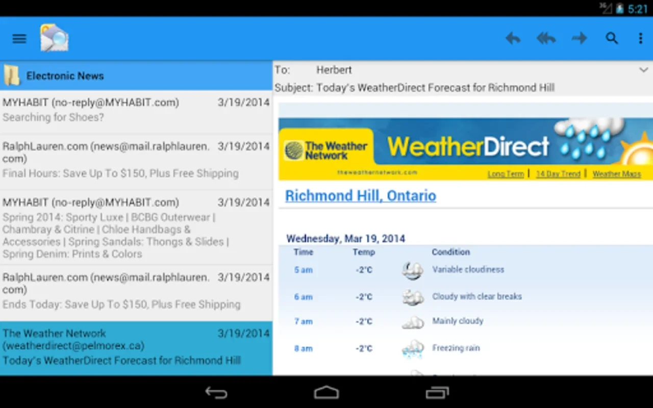 OlMail Reader for Android: Efficient Outlook Email Management