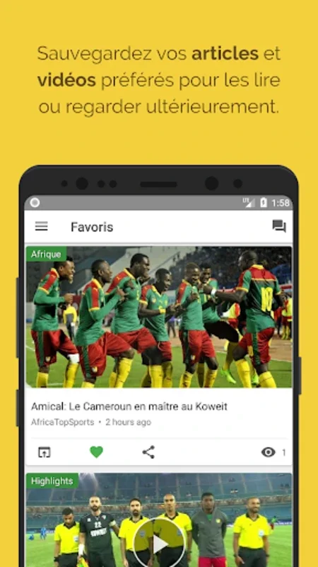 Africa Football - Live score for Android - Stay Connected to African Football