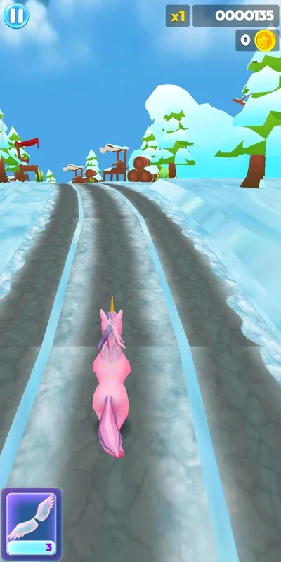 Unicorn Run for Android - Fun for Young Players