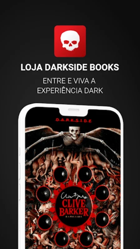 Loja Darkside Books for Android - Immerse in Dark Genre