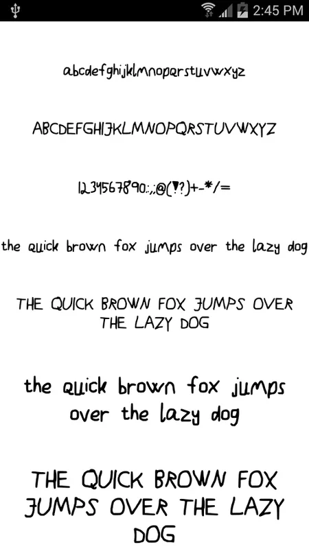 Free Fonts Pack 16 for Android - Enhance Messaging