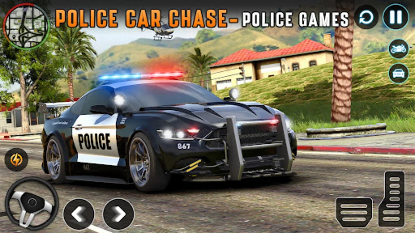 Us Police Car Driving Games for Android - Thrilling Chases