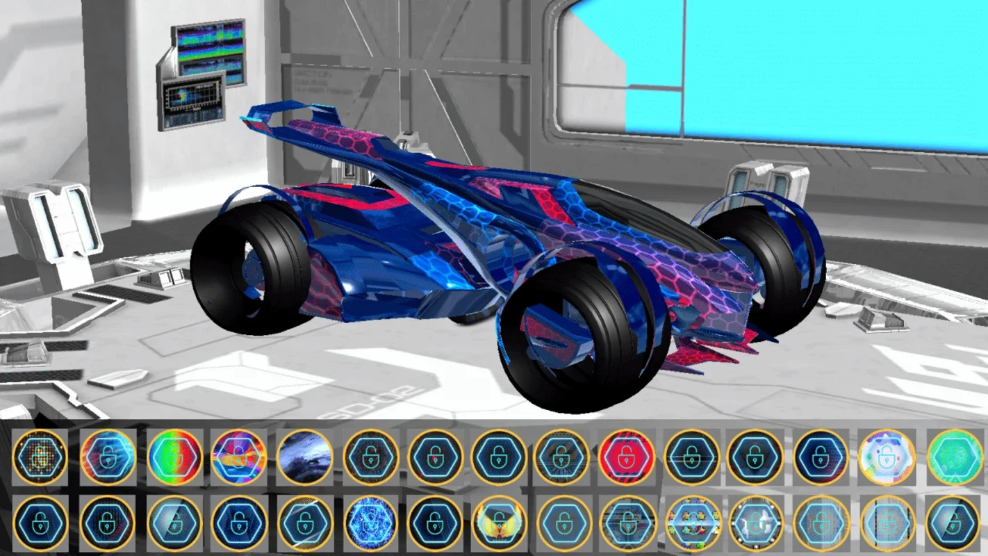 Cyber Cars Punk Racing for Android - Thrilling 3D Races