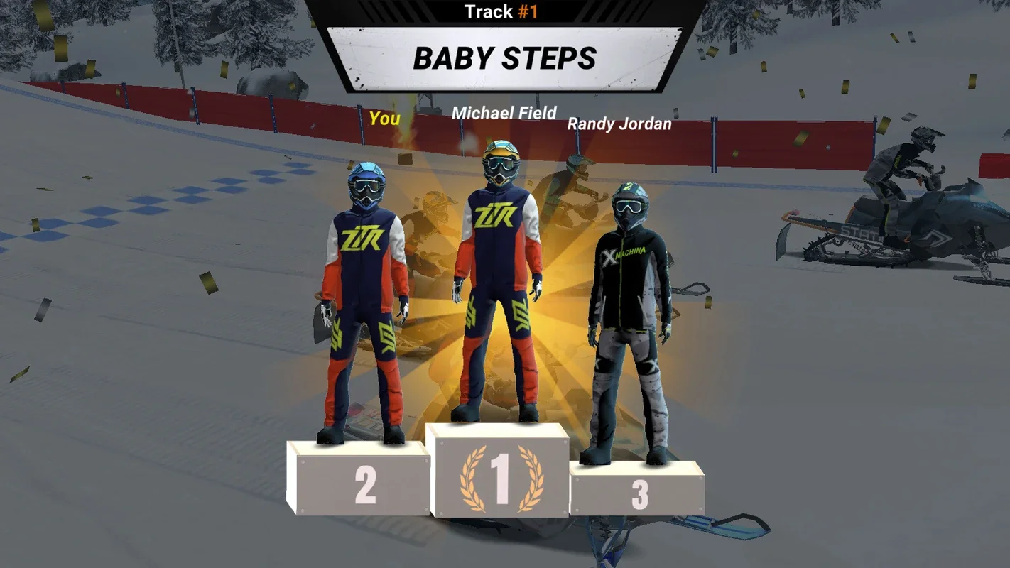 Mad Skills Snocross for Android - Thrilling Snowmobile Races