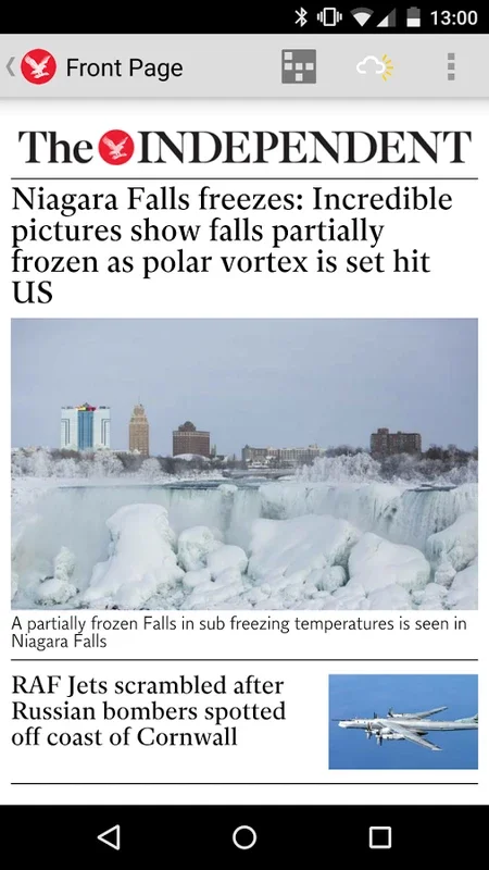 The Independent for Android: Reliable News at Your Fingertips