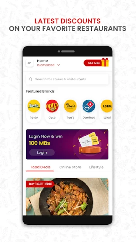 Jazz Discount Bazar for Android - Get Exclusive Food Deals