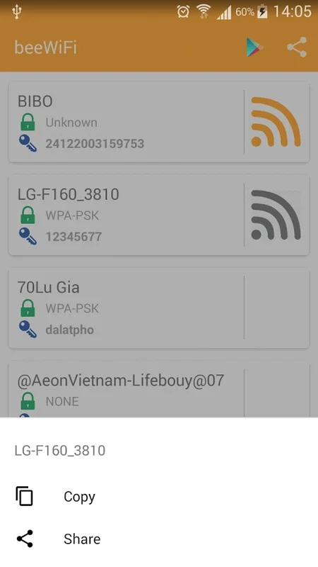 Wifi Password for Android - Secure WiFi Password Management