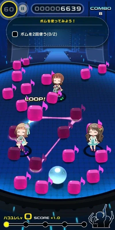 The Idolmaster Poplinks for Android - Engaging Gameplay