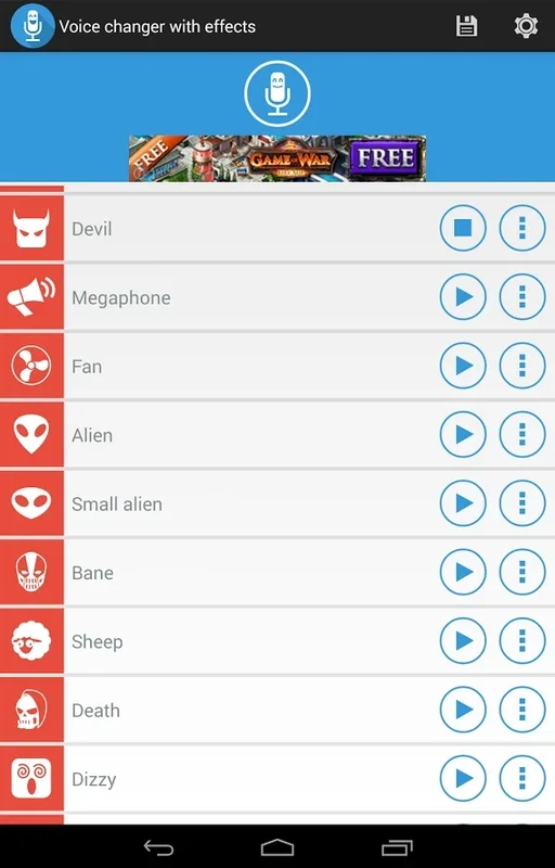 Voice Changer With Effects for Android - No Downloading Needed