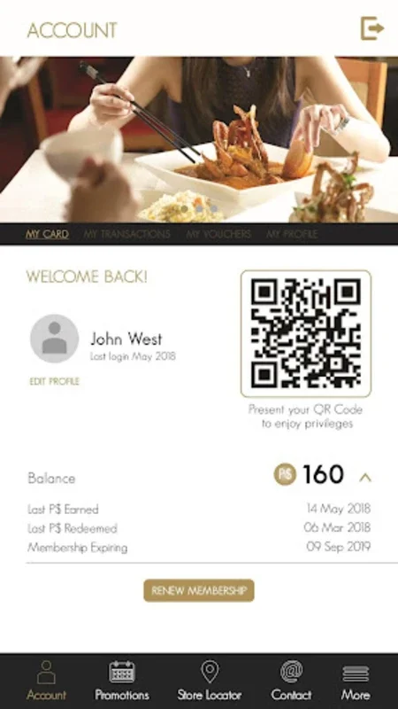 Paradise SG for Android - Manage Gourmet Rewards