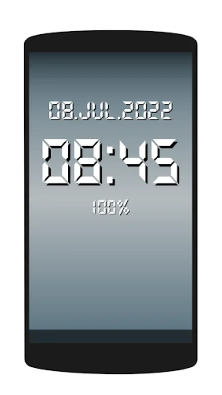 Digital Clock Live Wallpaper for Android - Customize Your Wallpaper