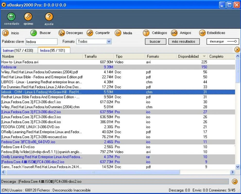 eDonkey 2000 GUI for Windows - Share and Download with Millions