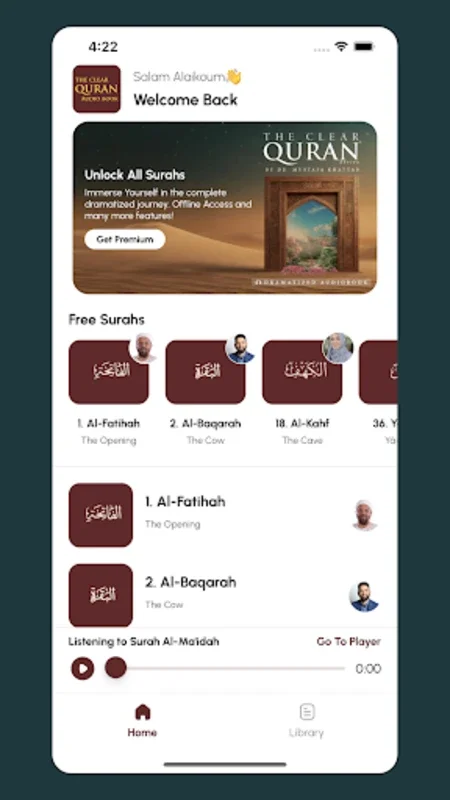 The Clear Quran Audiobook for Android - An Engaging Quranic Experience