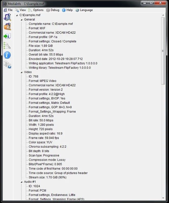 MediaInfo for Windows - Unlock Media File Insights