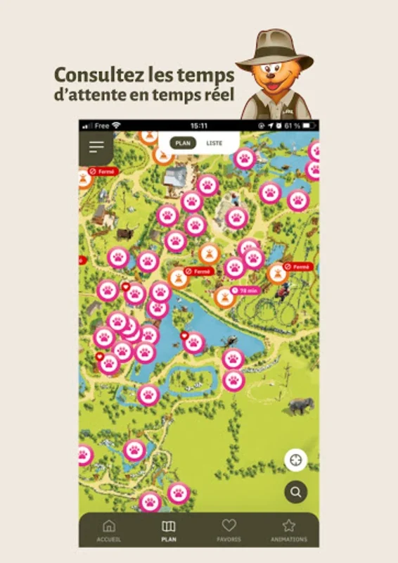 Le PAL for Android: Enhance Your Park Visit