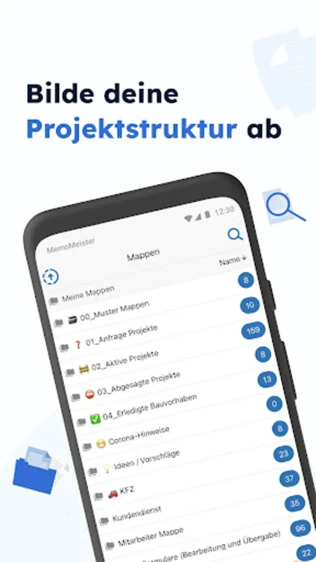 MemoMeister 2.0 for Android - Streamlined Project Docs