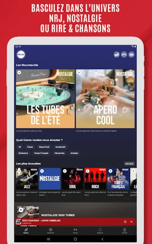 Chérie FM for Android - Download the APK from AppHuts