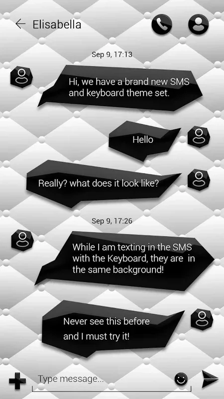 Black and White for Android - Transform Your Messaging