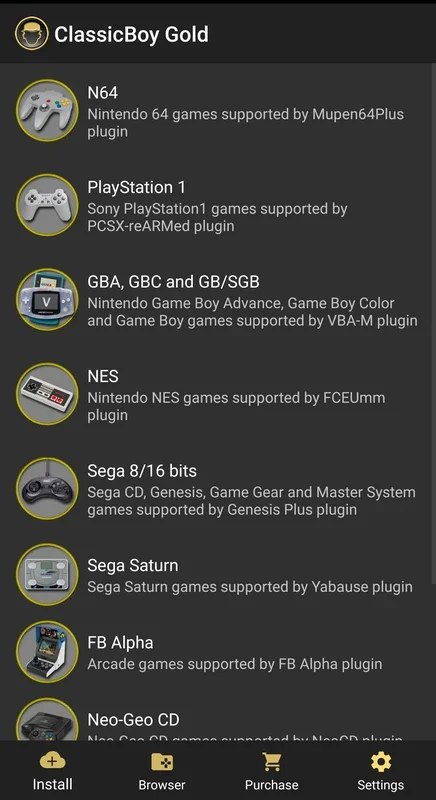 ClassicBoy Pro for Android: Emulate Multiple Consoles