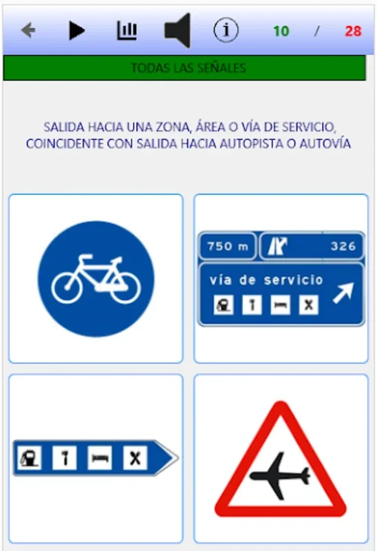 MilSeñales: Señales de tráfico for Android - Master Spanish Traffic Signs