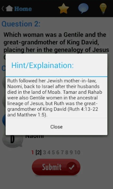 Bible Trivia for Android - Engaging Religious Quiz