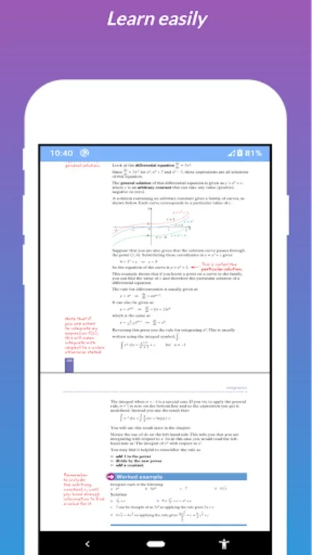 O Level Mathematics Textbook for Android - No Downloading Required