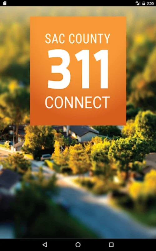 Sacramento County 311 Connect for Android: Efficient Local Issue Reporting