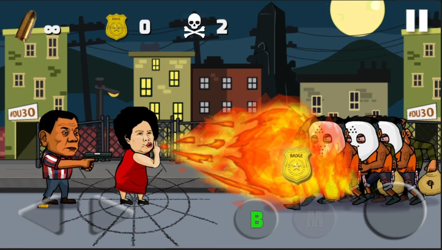 Duterte Fighting Crime for Android - Thrilling Zombie Battle