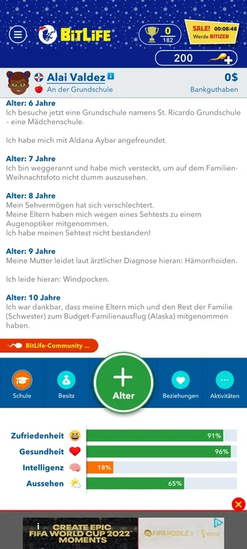 BitLife DE for Android - Simulate Life on Your Device