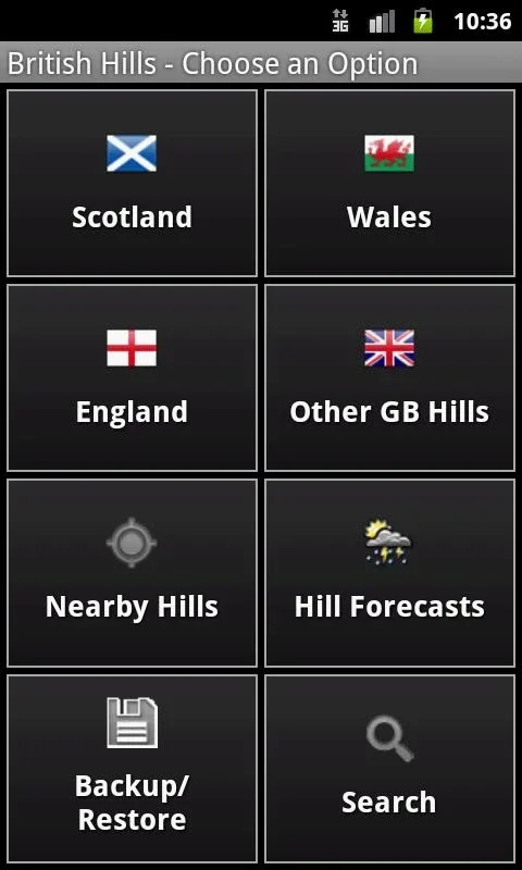 British Hills for Android - The Ultimate Hiking App