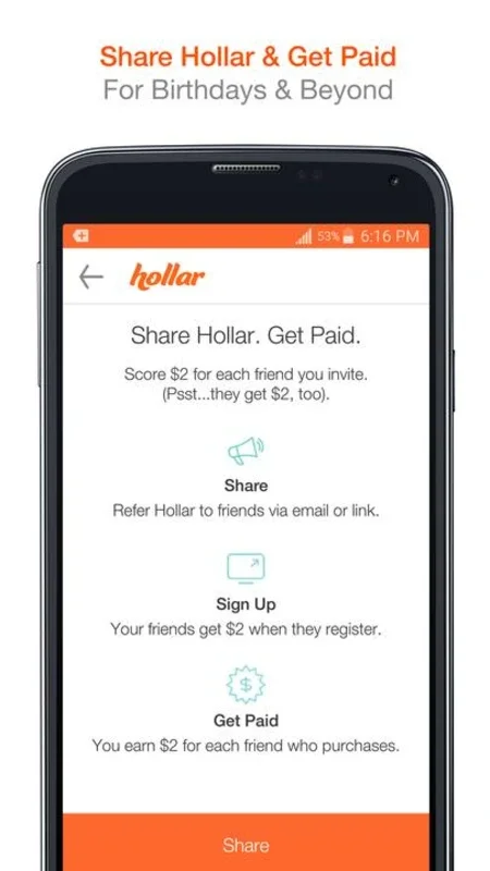 Hollar for Android - Unbeatable Shopping Experience