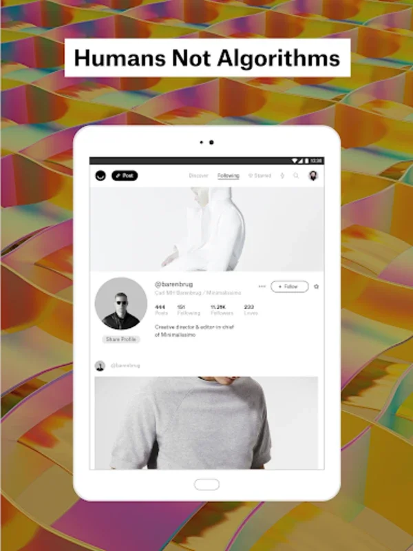 Ello for Android: A Platform for Creatives