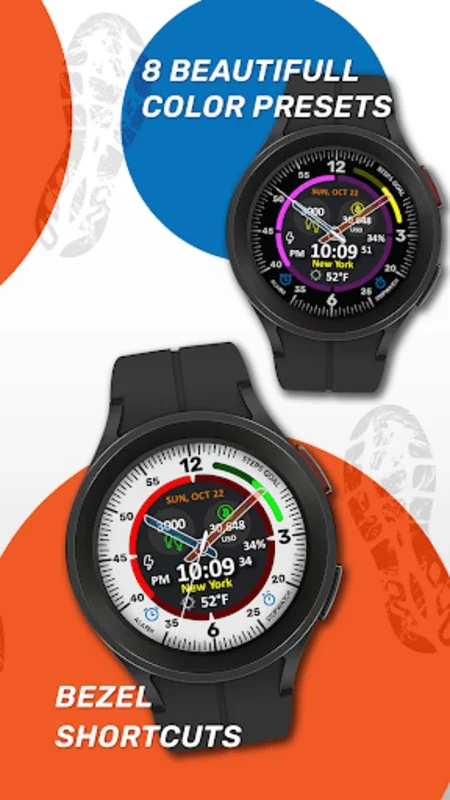 Walker for Android: Elegant Digital Watch Face