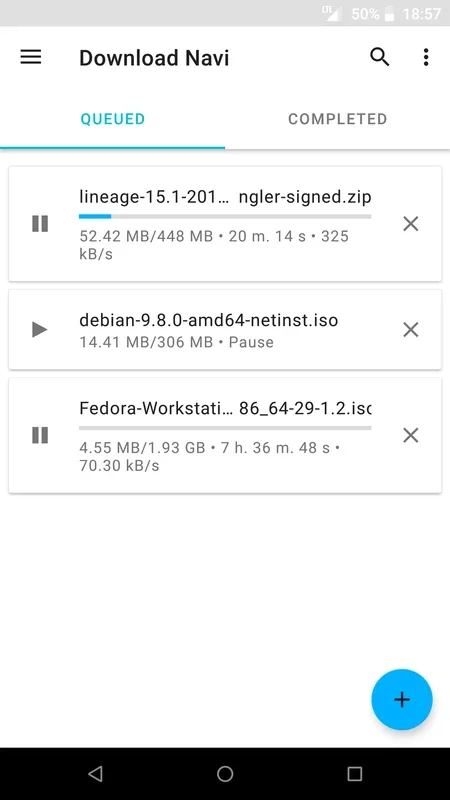 Download Navi for Android - Free and Open Source Downloads Manager