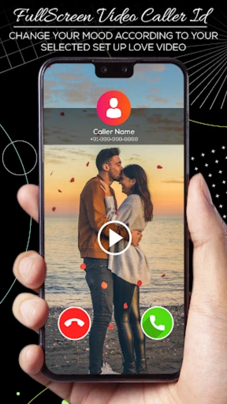 Video Caller Screen for Android - Visual Call Customization