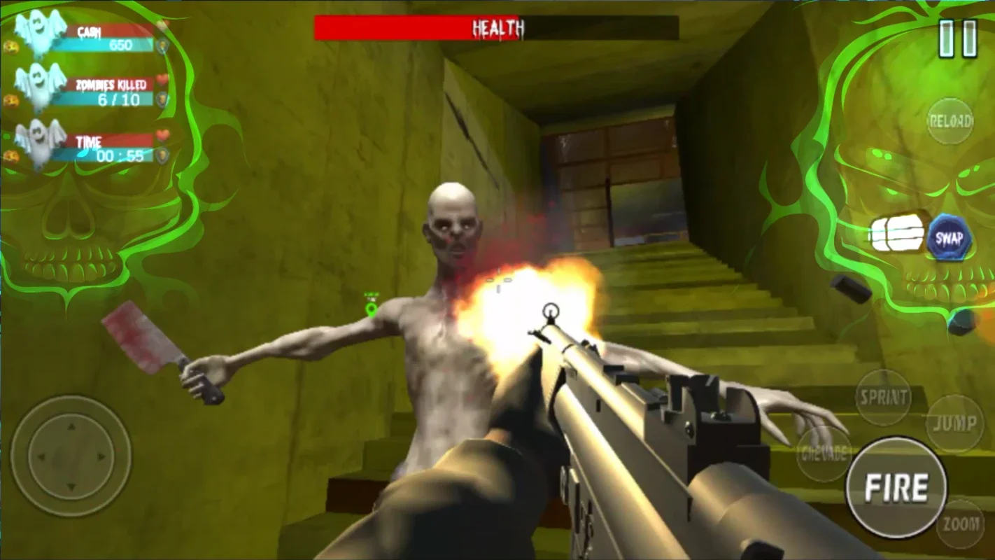 Real zombie Hunting - FPS Shooting for Android: Intense Zombie Action