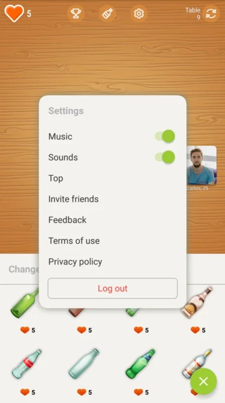 Spin The Bottle for Android - Virtual Socializing at Your Fingertips