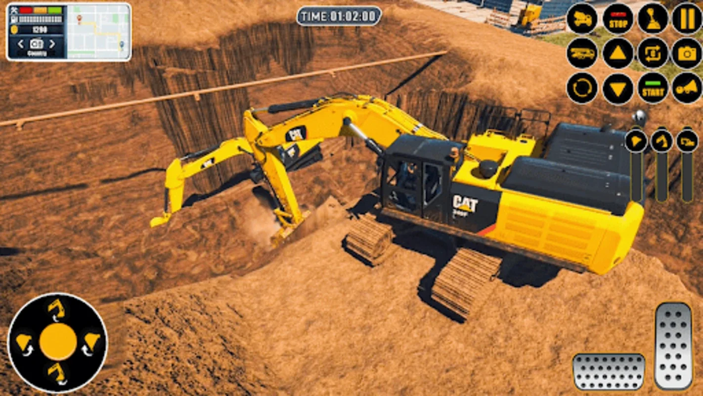 Heavy Excavator : JCB Games 3D for Android - No Downloading Needed