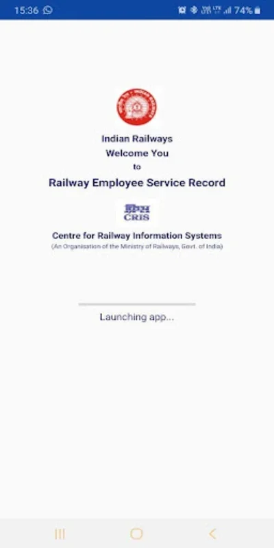 HRMS Employee Mobile App for Indian Railways on Android - Get the APK from AppHuts