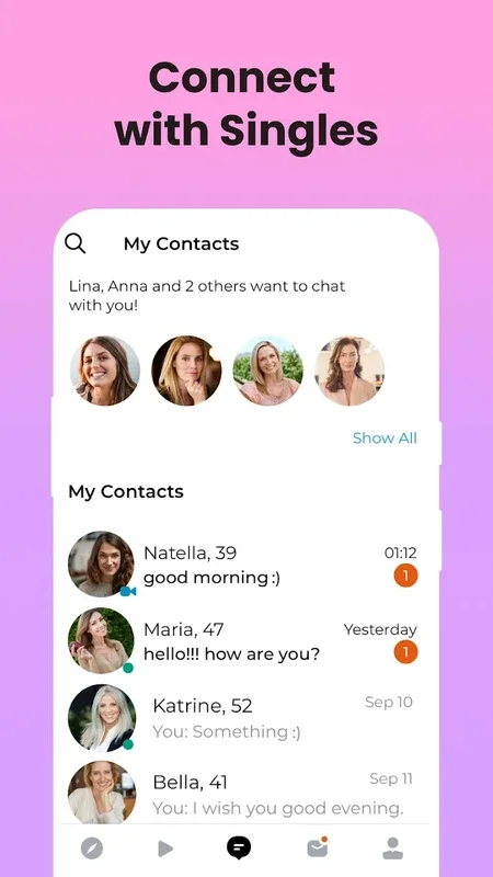 DateMyAge for Android - Find Love for Singles Over 40