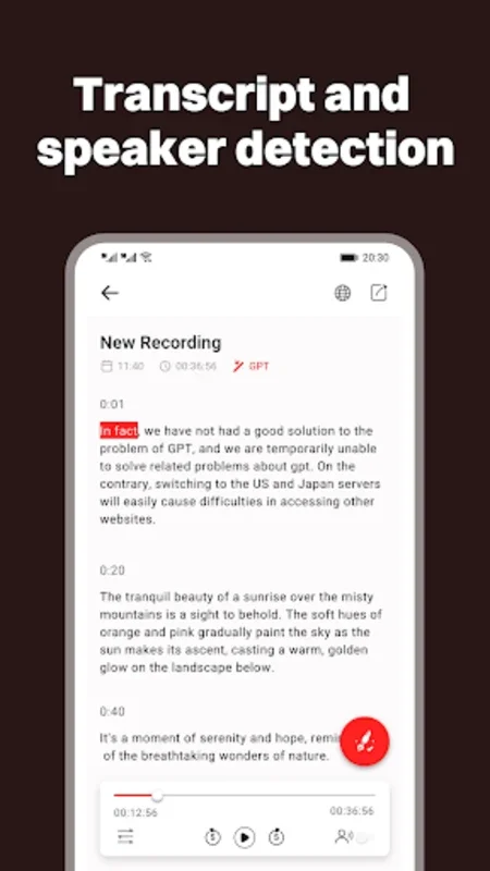 Transcribe Voice Meeting Notes for Android: Efficient Audio Transcription