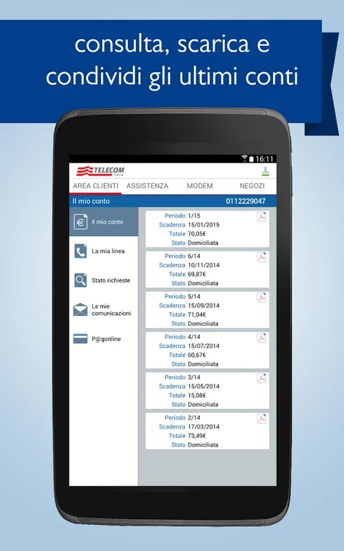 187 Assistenza for Android - Manage Your TIM Modem