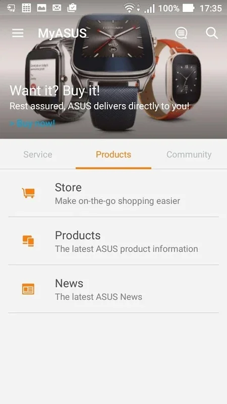 MyASUS for Android: 24-Hour Assistance App