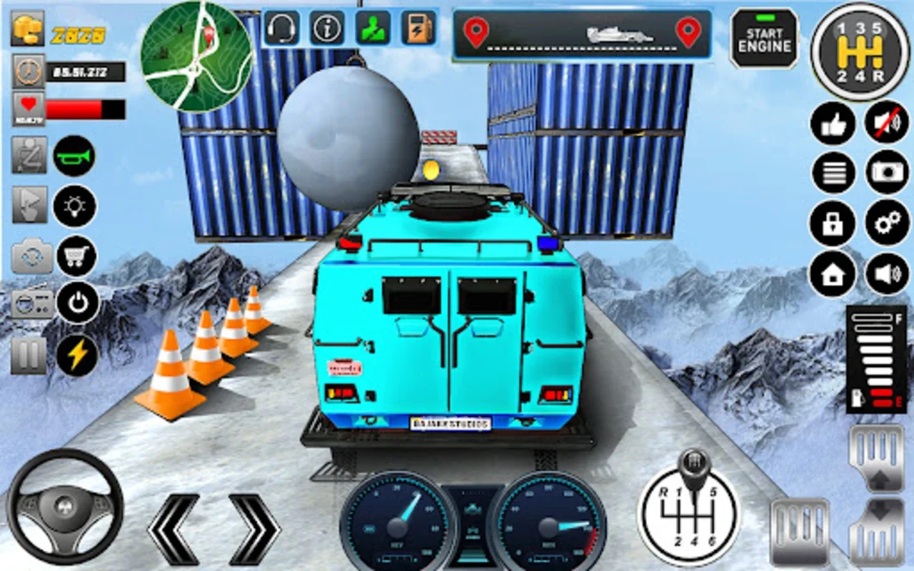 Extreme Jeep Snow Stunts for Android - Thrilling Off-Road Adventure