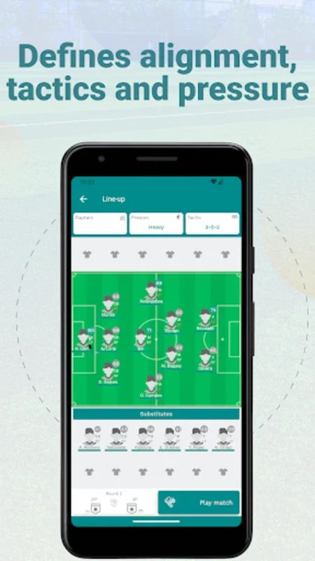 Superkickoff for Android - Immersive Soccer Team Management