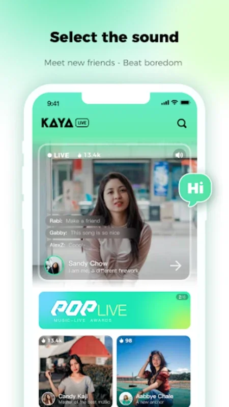 Kaya Live for Android - Engaging Live Entertainment