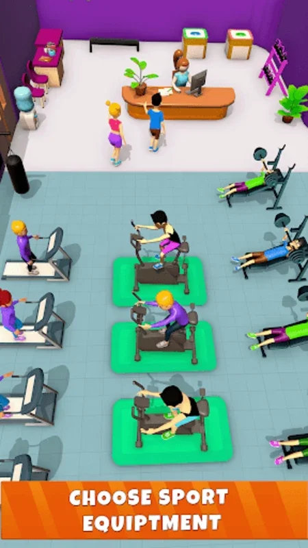 Gym Fitness Idle Games for Android - No Downloading Required